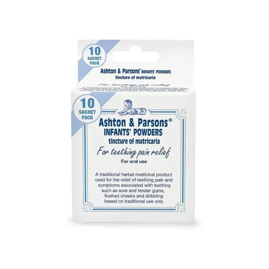 Ashton & Parsons Infants' Powders for Teething Relief – 10 Sachets