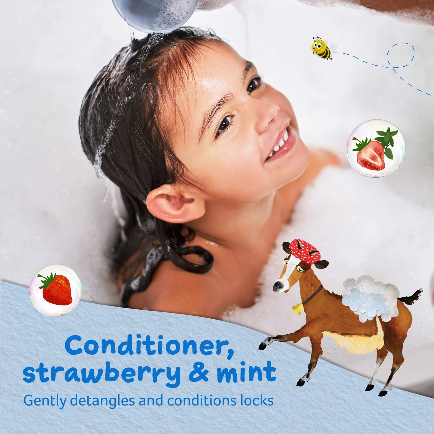 Childs farm conditioner strawberry & organic mint 250ml - Shop London