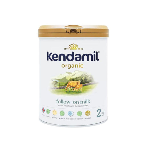 Kendamil Organic Follow On Milk, Stage 2 – British Made, Organic Whole Milk Formula – with HMOs, No Palm Oil, No Fish Oil, No SOYA, No GMOs - 800G - Shop London