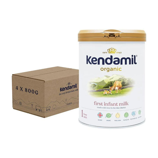 Kendamil Organic First Infant Milk, Stage 1 , 0-6 months– British Made, Organic Whole Milk Formula – with HMOs, No Palm Oil, No Fish Oil, No SOYA, No GMOs ( Pack of 4) - Shop London