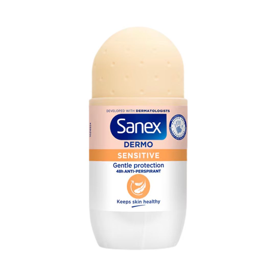 Sanex Dermo Sensitive Roll-On Antiperspirant Deodorant – 50ml