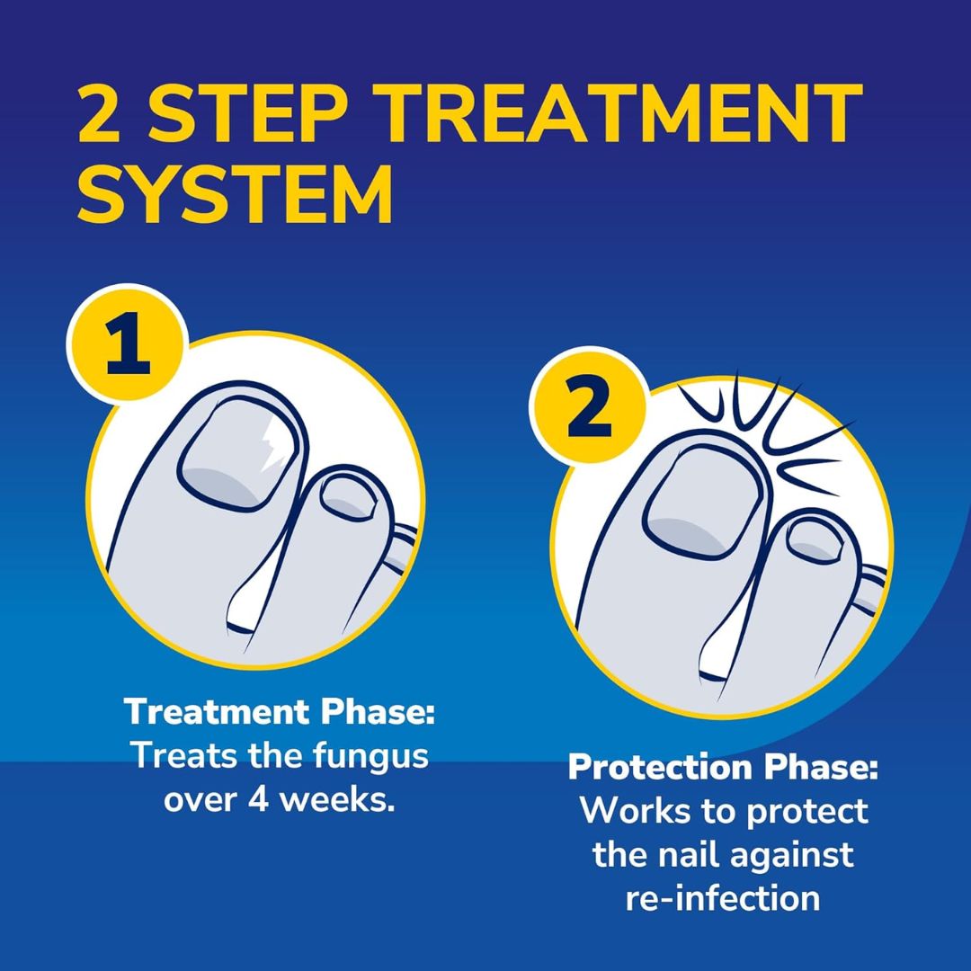 Scholl 2‑in‑1 Fungal Nail Treatment & Prevention Kit, 3.8 ml – Disposable Files + Advanced Antifungal Liquid for Effective, Fast-Acting Care