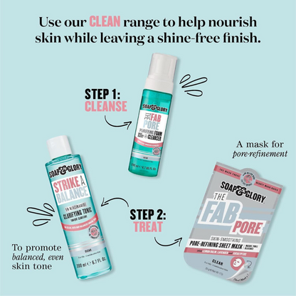 Soap & Glory THE FAB PORE PURIFYING FOAM CLEANSER 200ml